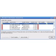 Скриншот Windows XP Video Decoder Checkup Utility 1.0.0.1