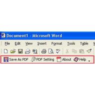 Скриншот Convert DOC to PDF For Word 3.5