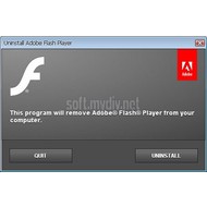 Скриншот Adobe Flash Player Uninstaller 10.3.181.34
