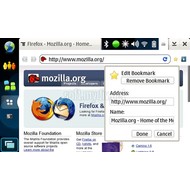 Скриншот Firefox Mobile for Maemo 1.0 RC2