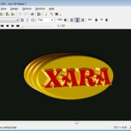 Скриншот Xara 3D Maker 7
