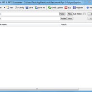 Скриншот Batch PPT and PPTX Converter 2012 4.416.1783