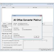 Скриншот All Office Converter Platinum 6.4