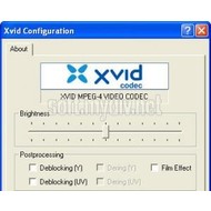 Скриншот XviD Media Codec 1.3.2