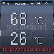 Скриншот HDDScan 3.3