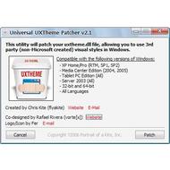 Скриншот Universal UXTheme Patcher 2.1