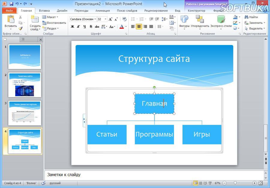 Примеры тем презентаций