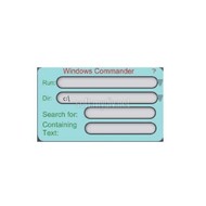 Скриншот Windows Commander Widget 1.0.2