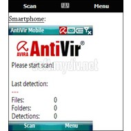 Скриншот Avira AntiVir Mobile (Windows Mobile) 6.51.00.29