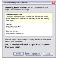 Скриншот Greasemonkey 1.15