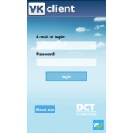 Скриншот VKClient для Java