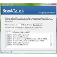 Скриншот GreedyTorrent 1.01 beta build 170
